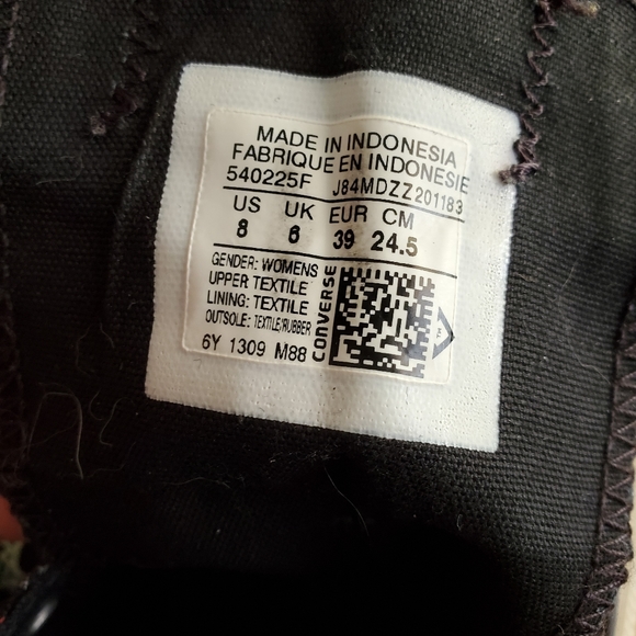 Converse chucks skulls 6 - Picture 5 of 12